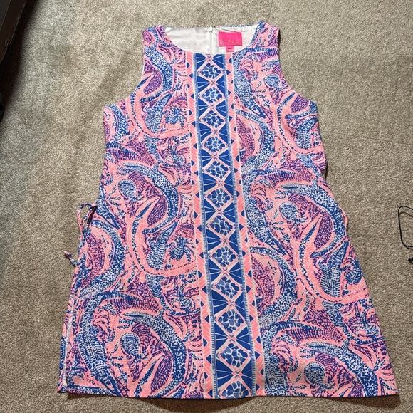Lilly Pulitzer Donna Romper in Maybe Gato Engineered - Picture 4 of 11